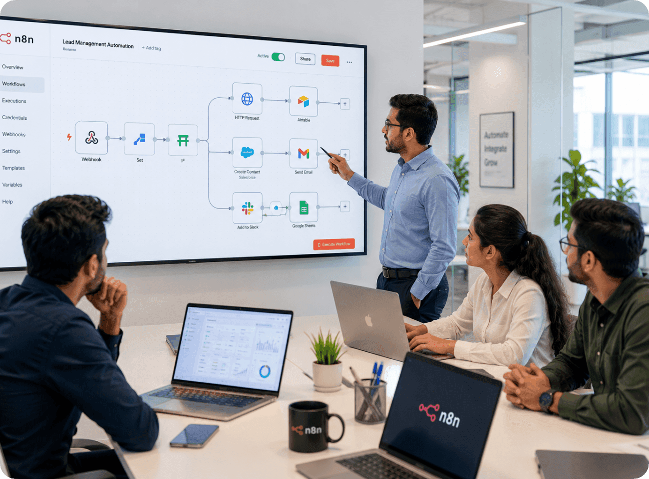 n8n Workflow Automation