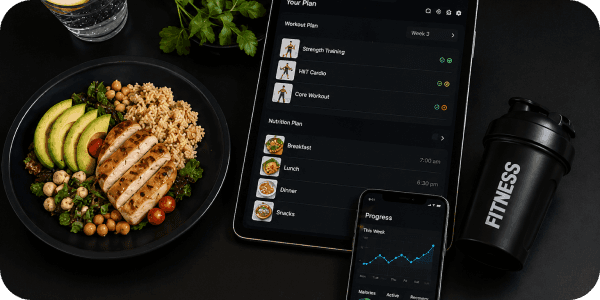  Personalized Workout & Nutrition