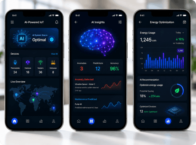 AI-Powered IoT Mobile Applications