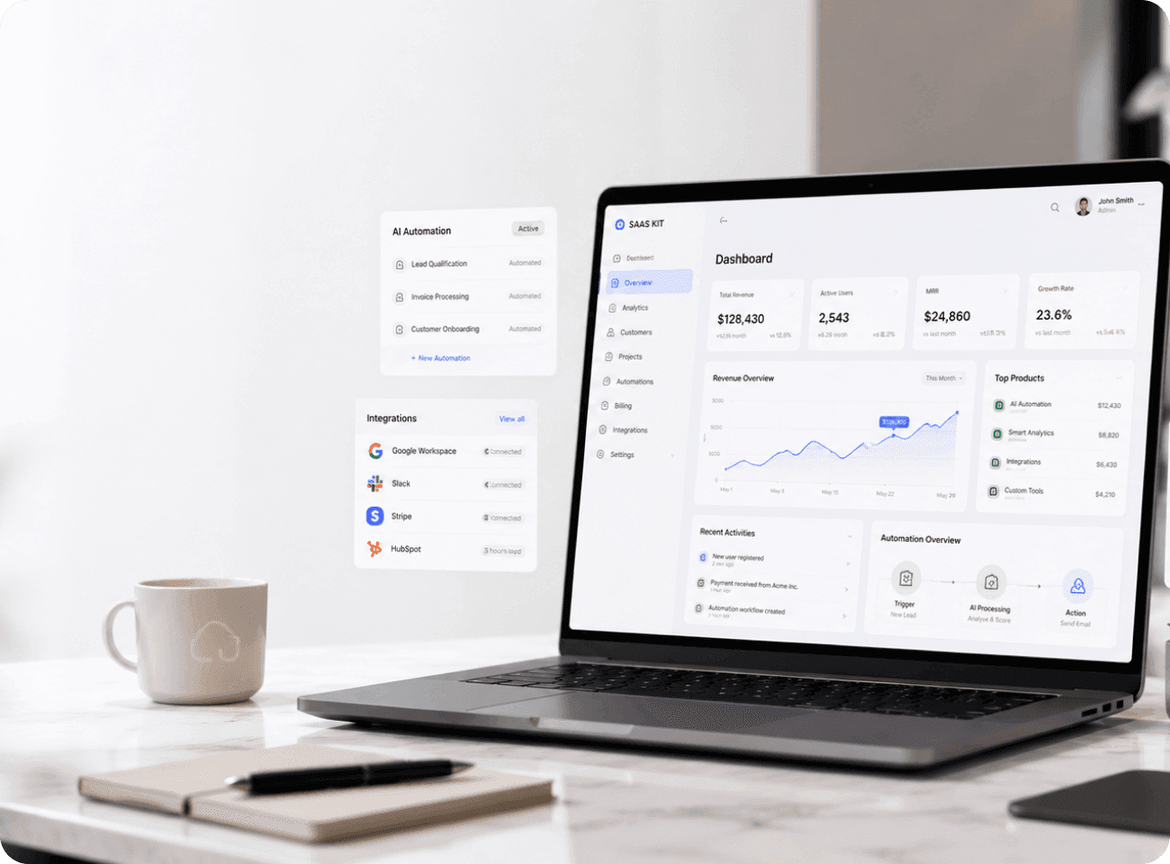 AI-Powered SaaS Template