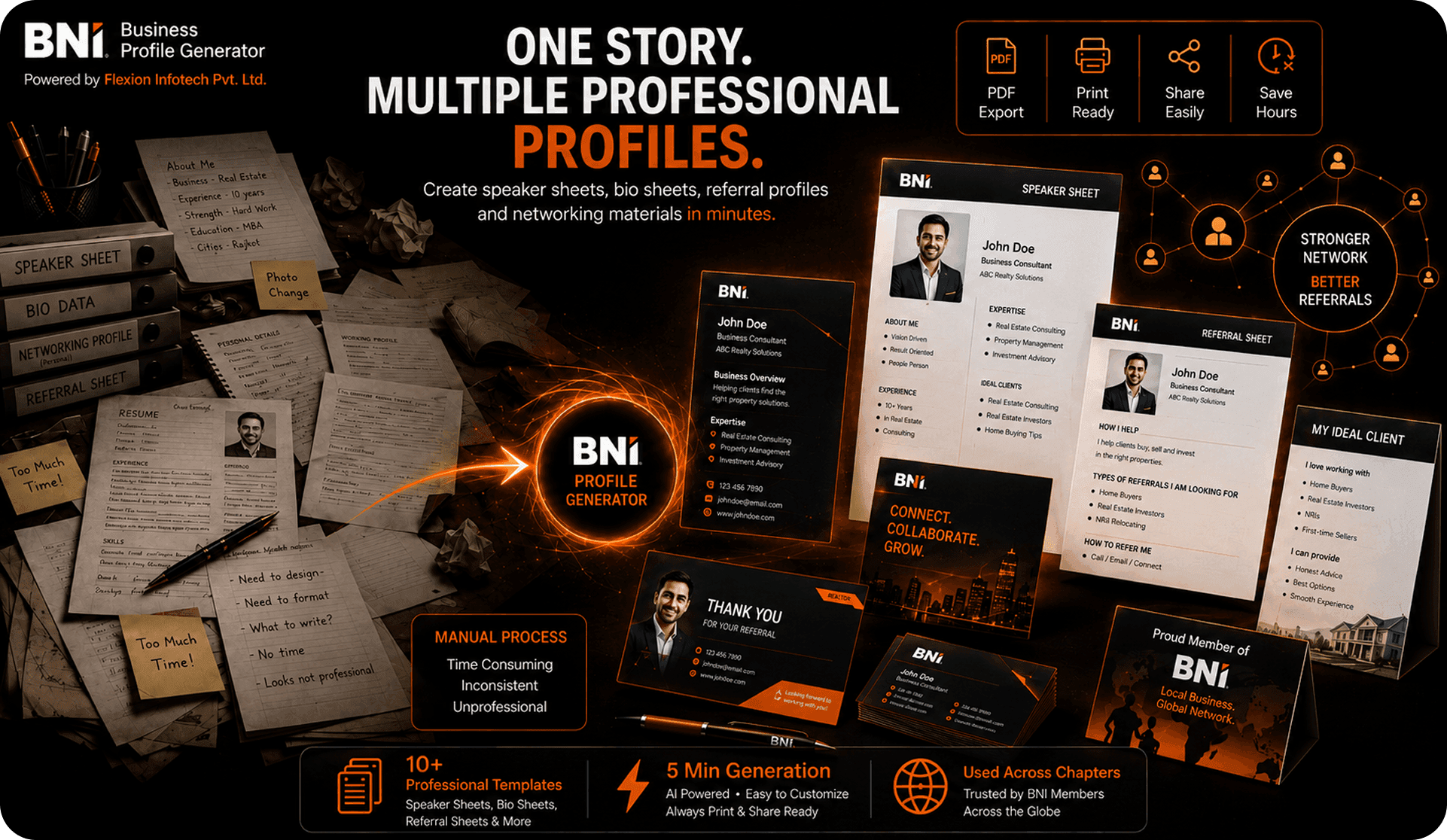 BNI Bio Sheet Generator