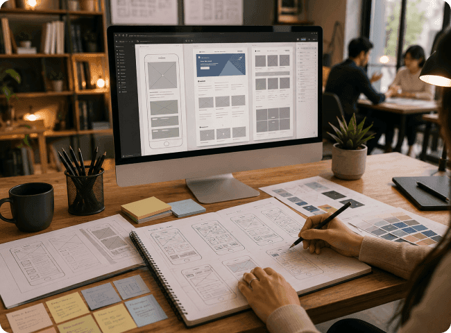 Wireframing & UI Design